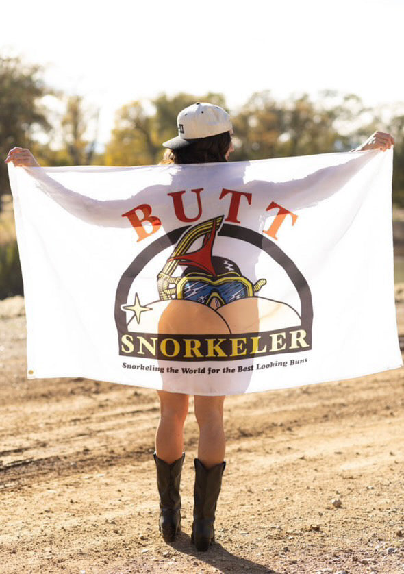 Butt Snorkeler Flag