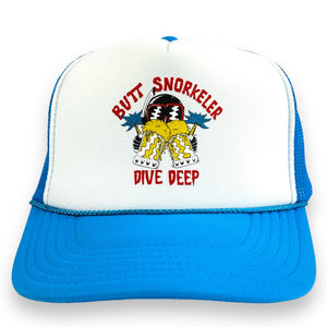 Dive Deep Butt Snorkeler Hat