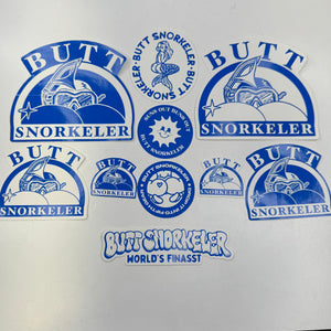 Butt Snorkeler Sticker Pack