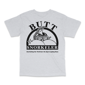 Butt Snorkeler Custom Printed T-Shirt