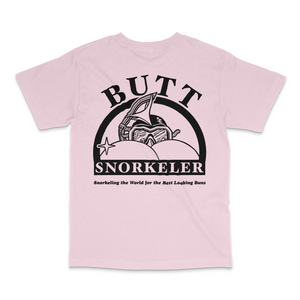 Butt Snorkeler Custom Printed T-Shirt