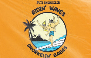 Butt Snorkeler Flag